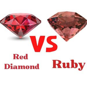 Red diamond VS Ruby