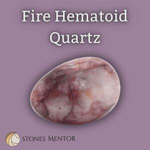 Fire Hematoid Quartz