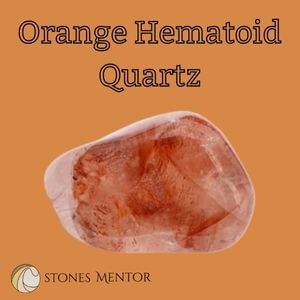 Orange Hematoid Quartz