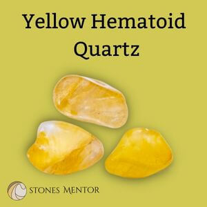 Yellow Hematoid Quartz
