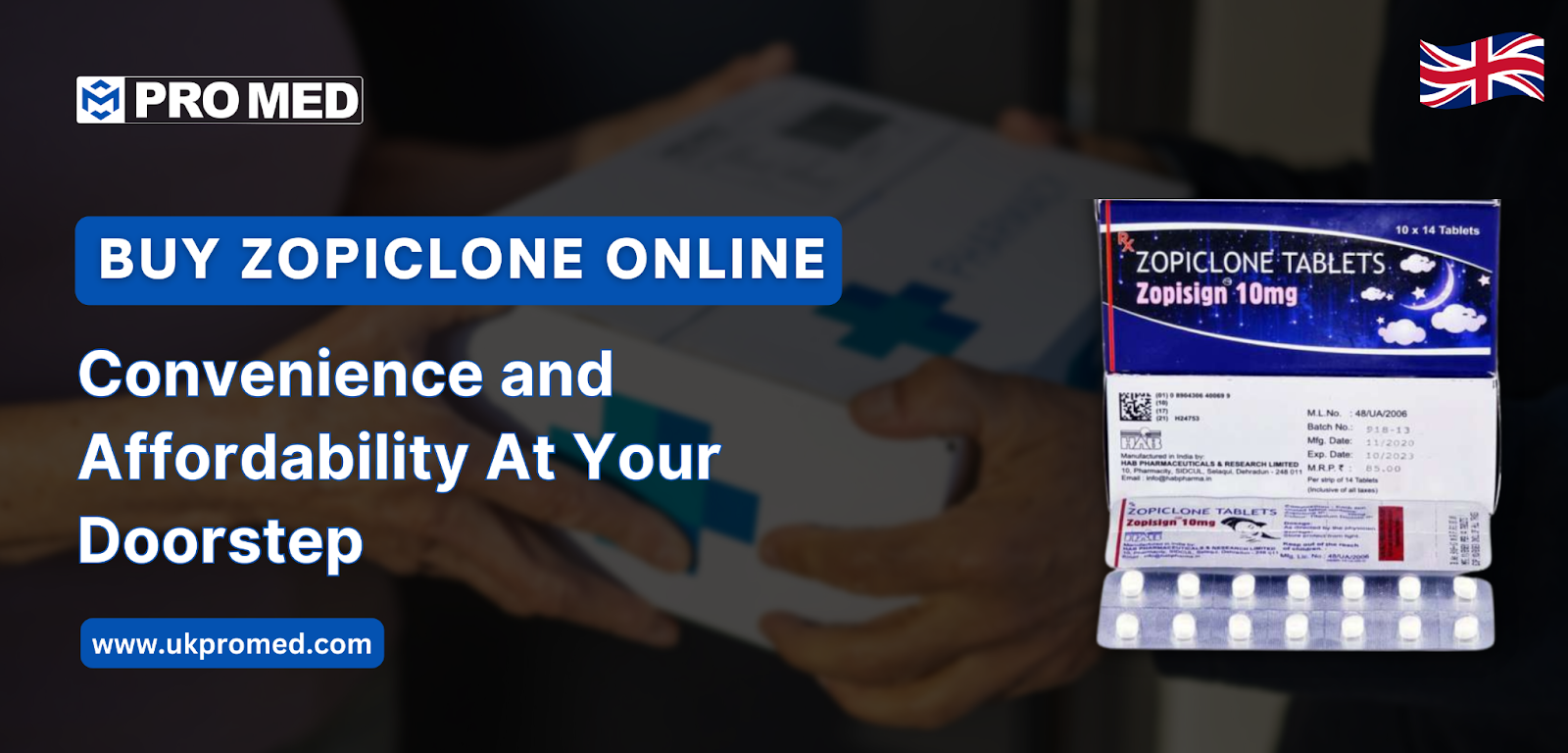 Buy Zopiclone Online: Convenience and Affordability At Your Doorstep