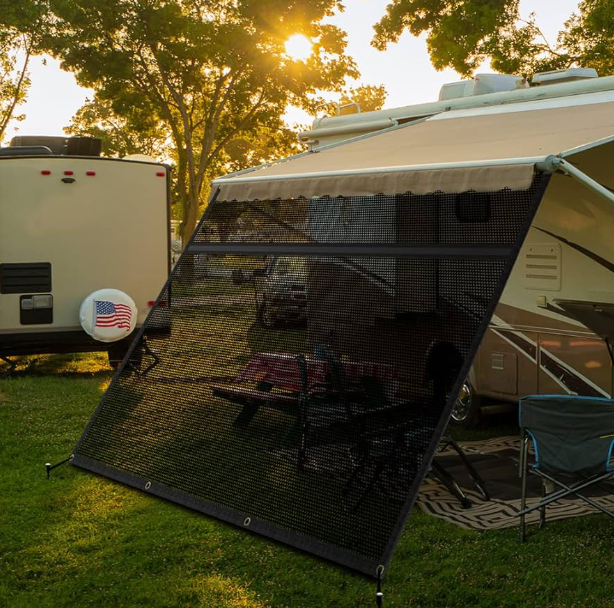 The Filluck RV Awning Shade Lets You Camp in Style