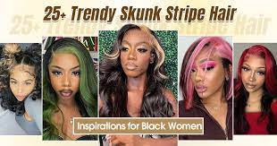 Skunk Stripe Wigs: Embracing Edgy and Unique Hairstyles
