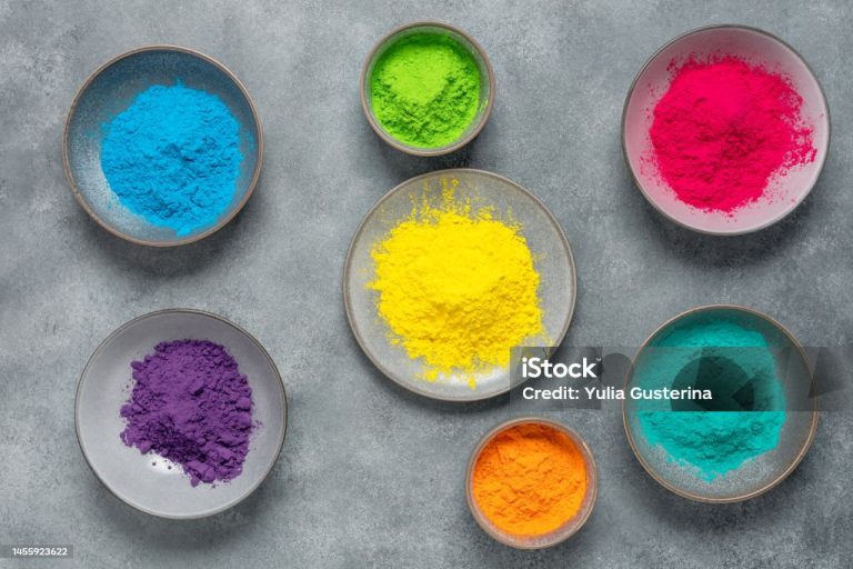 How To Create Shades of Color Using Powder Paints and Palette ...