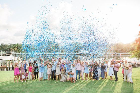 The Enchantment of Gender Reveal Confetti Cannons