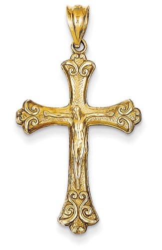 The Lion of Judah Masculine Strength Embodied in Gold Crucifix Necklaces