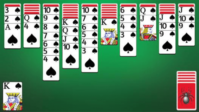 Difference Between Spider Solitaire and Its 2-Suit Variant