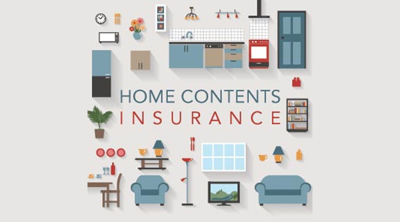 What is covered in household contents insurance?