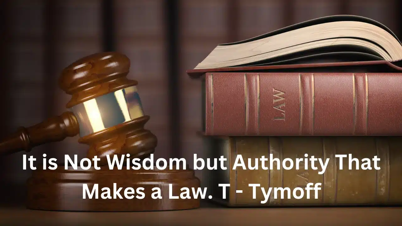 Authority vs. Wisdom: Unveiling the Essence of Legal Decisions