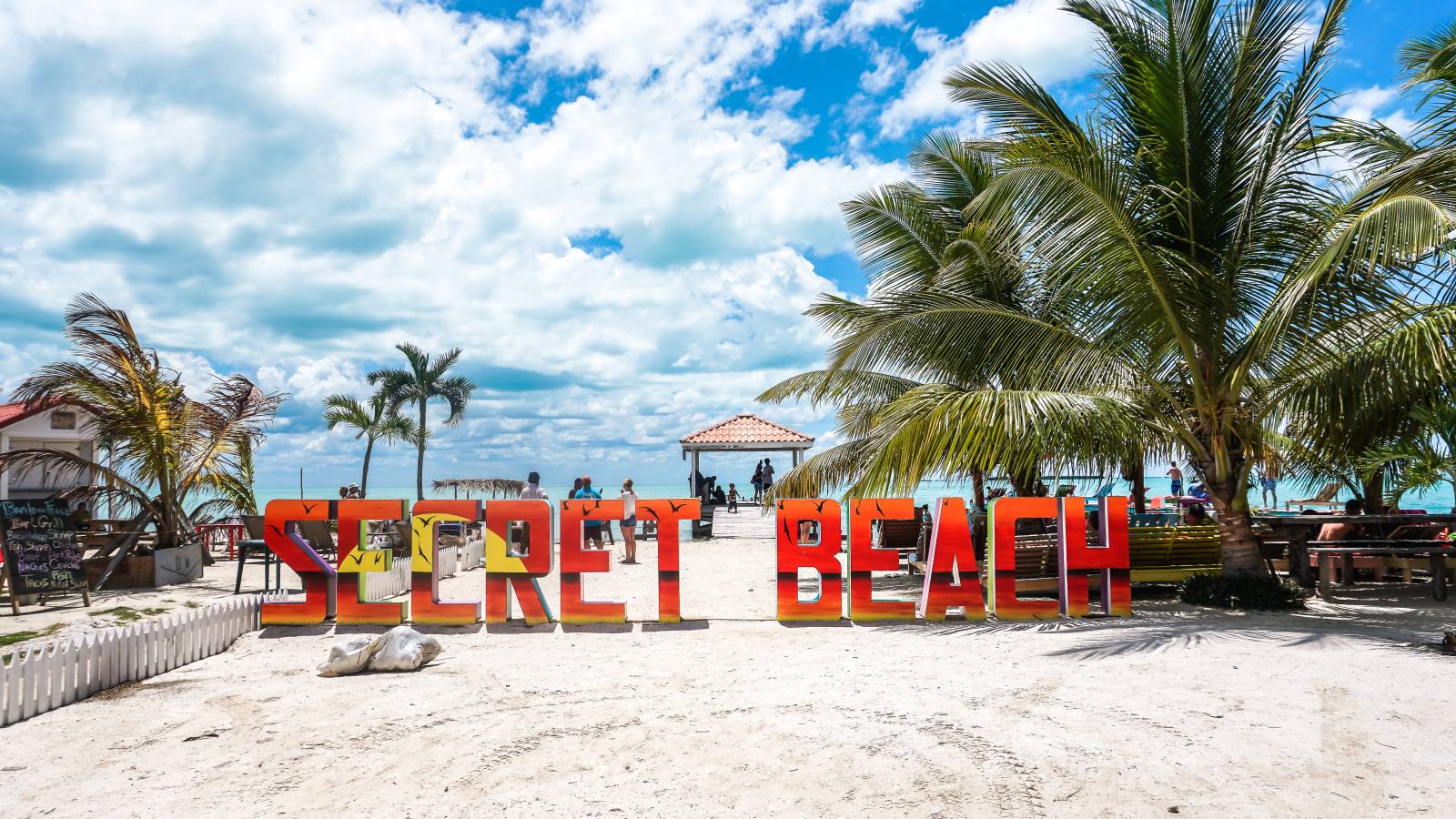 Exploring Secret Beach in Belize