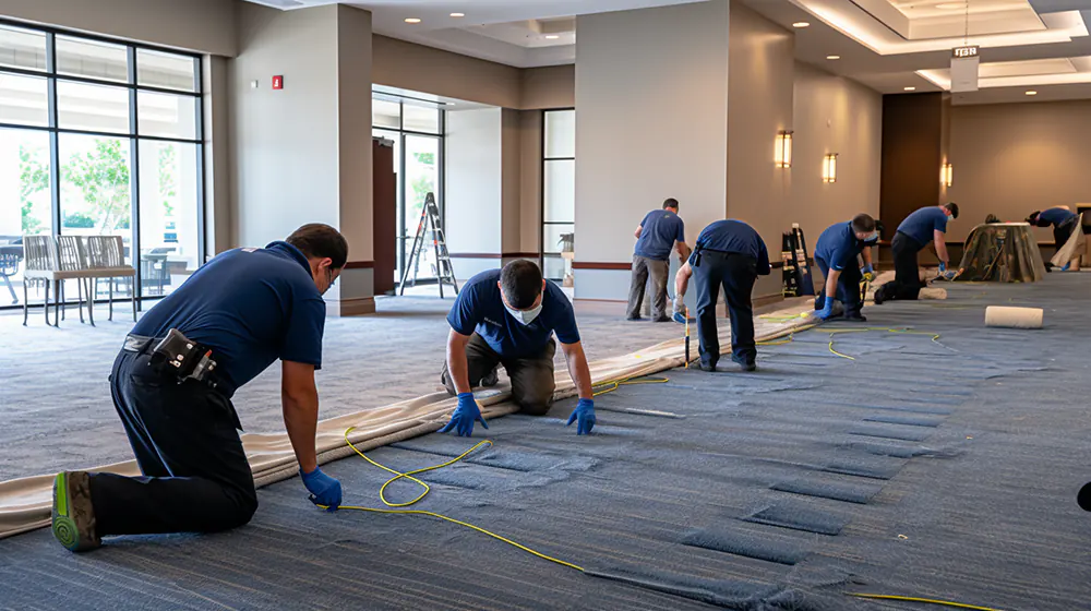 Thread by Thread: Crafting Success with Commercial Carpet Installation