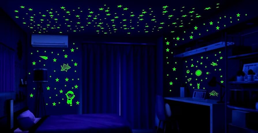 Radiant Nightscapes: Exploring the Enchantment of Glow-in-the-Dark Stickers