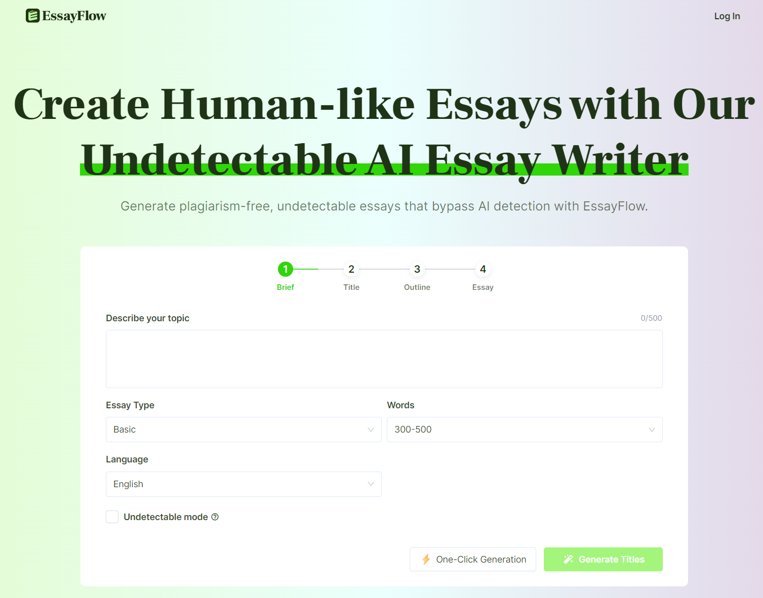 AI Essay Writer