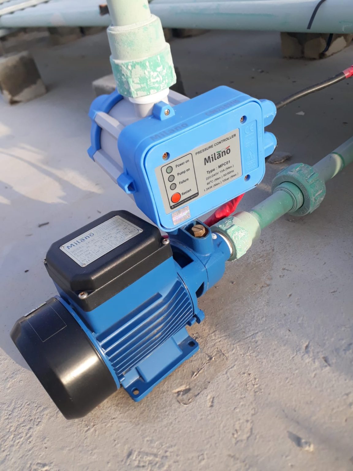 Image showcasing Efficient Water Pump Installation for Seamless Water Flow - Stonesmentor