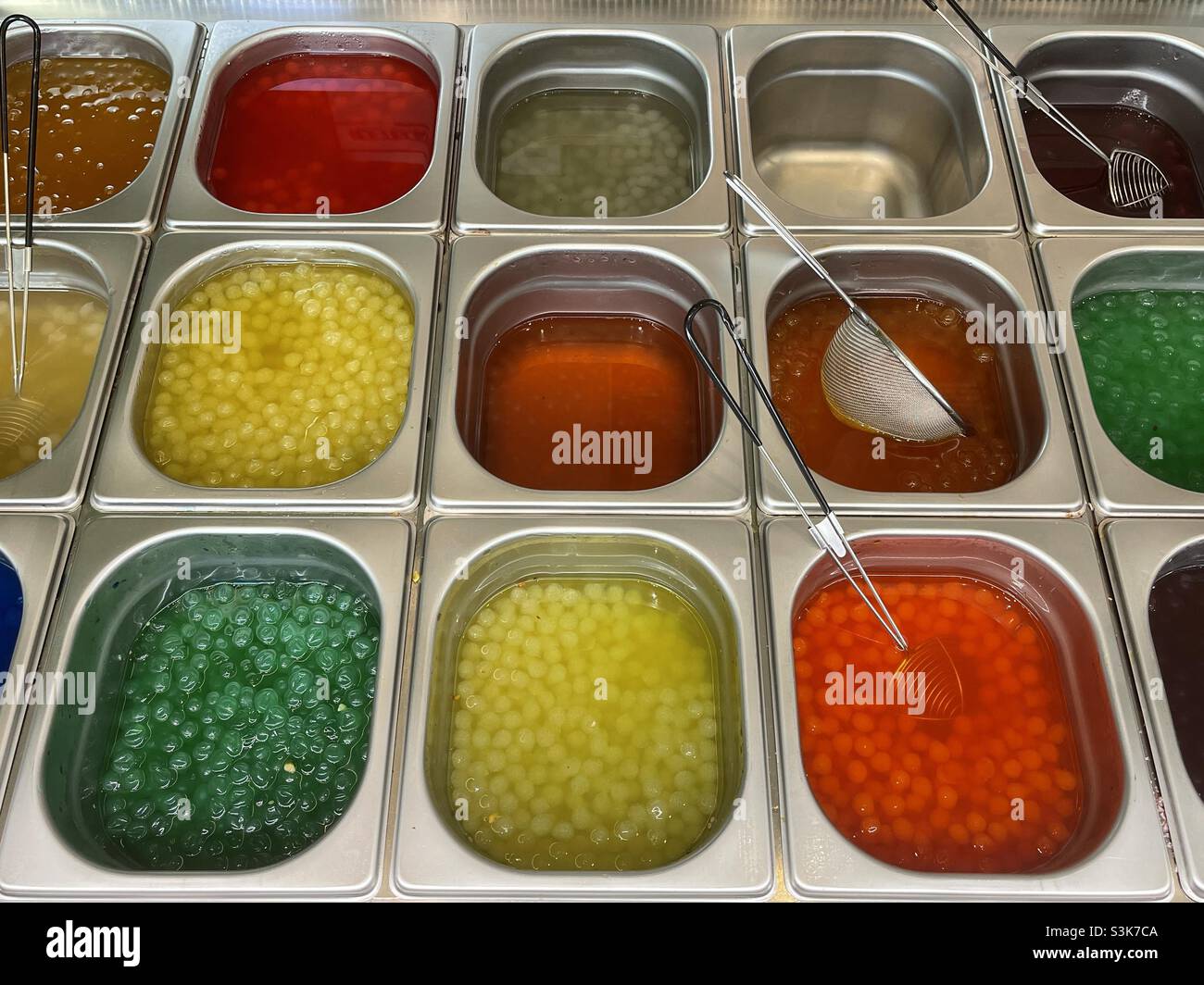 A Boba Tea Toppings