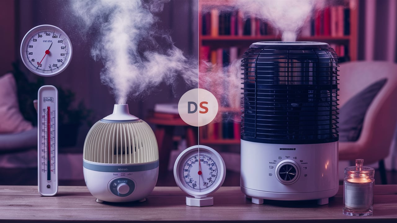 When to Use a Humidifier vs. Dehumidifier At Home