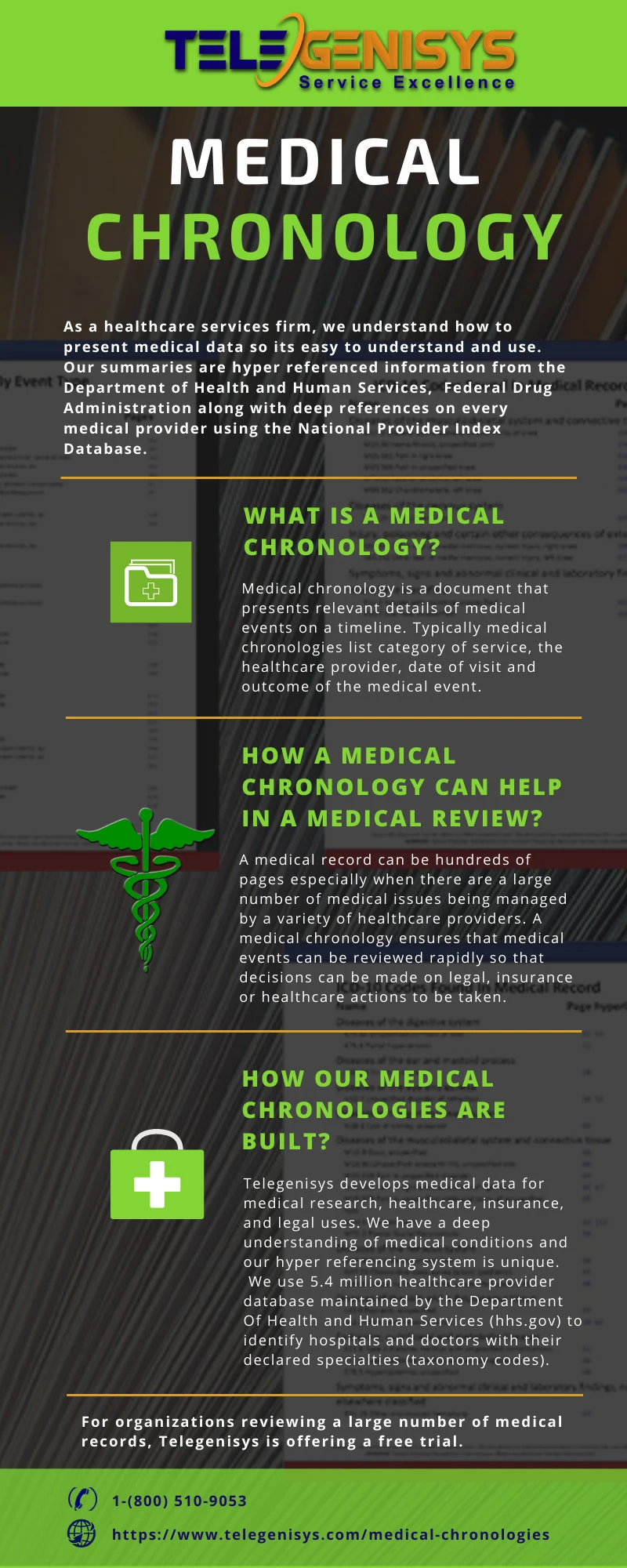 Workflow with Effective Medical Chronologies