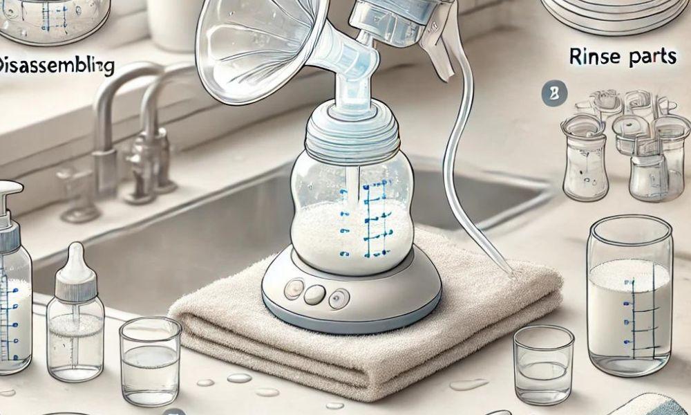 Cleaning Routine for Breast Pumps