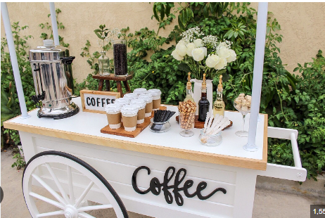 Transforming Weddings with 5-Star Coffee Cart Catering