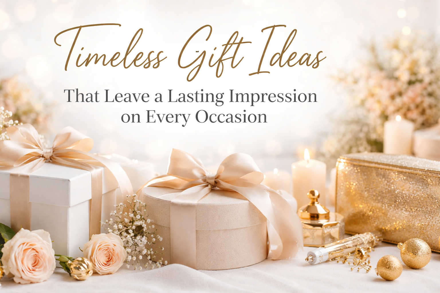 Timeless Present Timeless Gift Ideas That Leave a Lasting Impression on Every Occasion ...